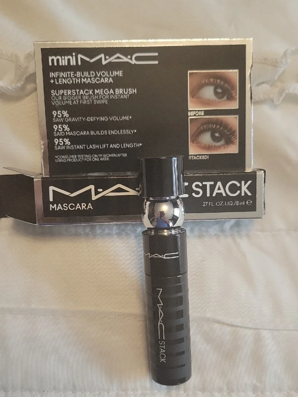 MAC Cosmetics Stack Mini Mascara — Black